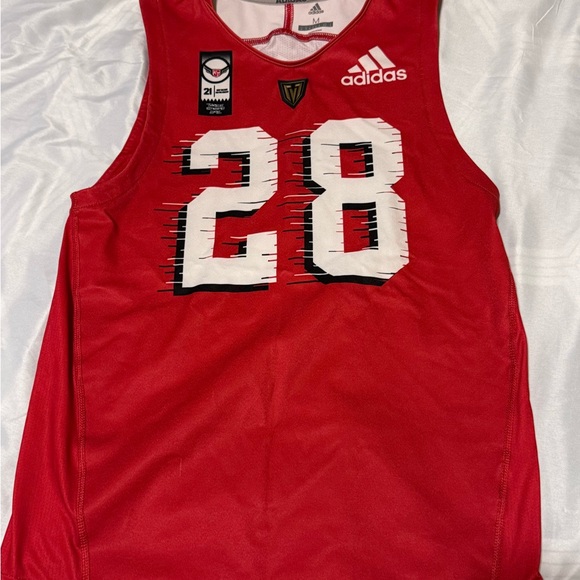 adidas Other - Adidas Red and White Sports Jersey